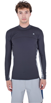 Hurley Heren Channel Crossing Paddle Series Lange Mouw Lycra Vest MAT0001050 - Dark Stone Grey