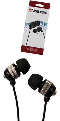 Northcore 'soundwave' Waterdichte Oortelefoons 2024 Zwart Noco181b