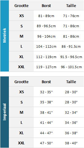Gul Mens Marine 19 0 Matentabel