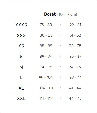 Mystic Mens Impact Vests 0 Matentabel