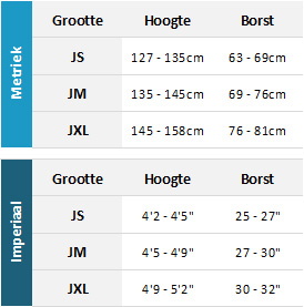 Typhoon Junior Drysuits 19 Mens Matentabel